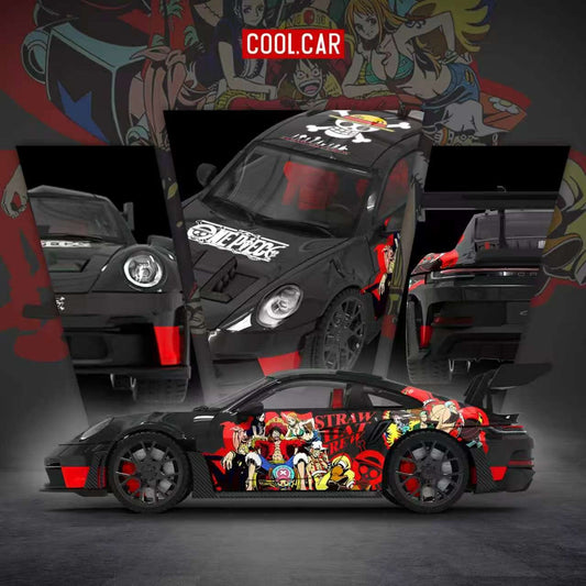 CoolCar Porsche 992 GT3 RS One Piece Livery Diecast Model.