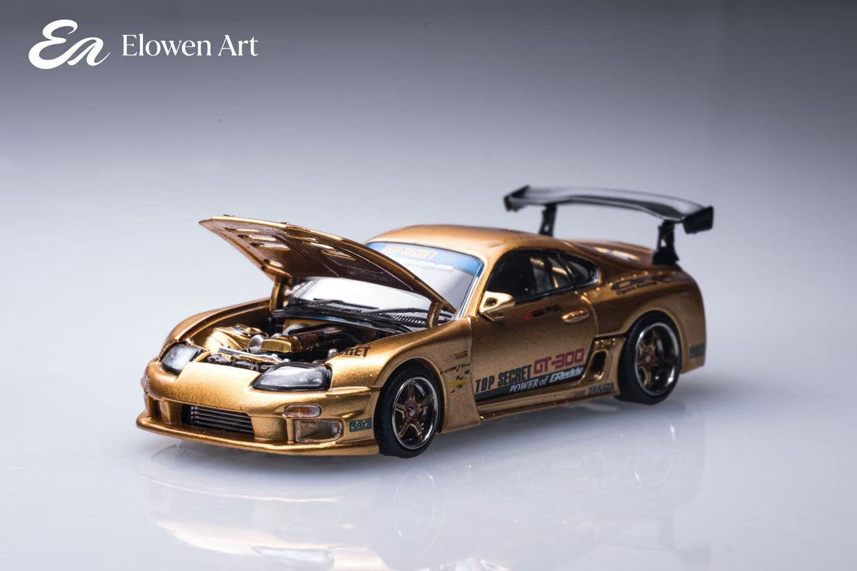 Elowen Art Toyota Supra Top Secret GT300 — Gold — Preorder
