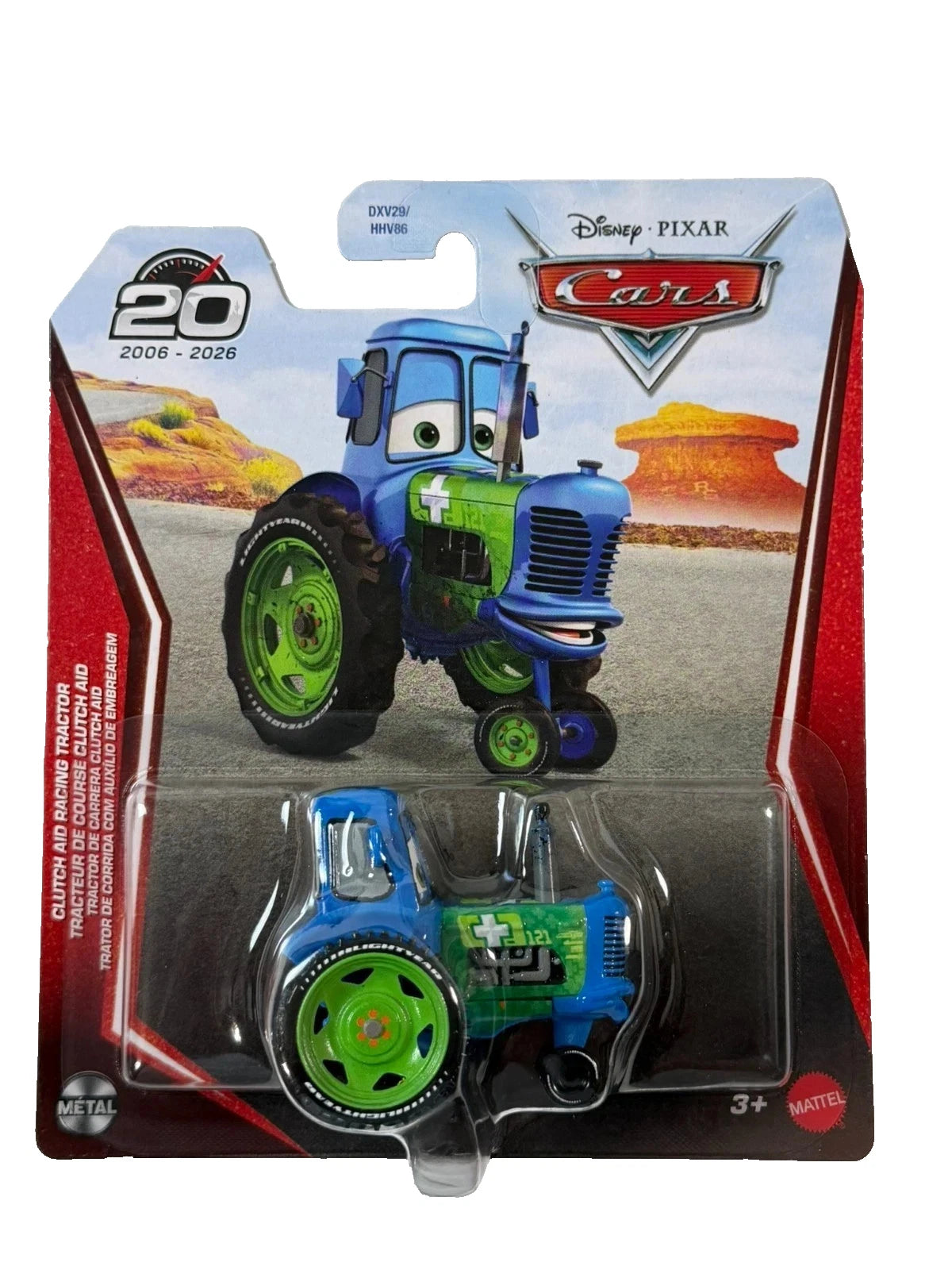 Disney Pixar's Cars - 20th Anniversary - Clutch Aid Racing Tractor