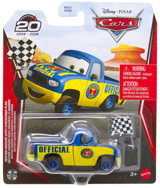 Disney Pixar's Cars - 20th Anniversary - Dexter Hoover with Checkered Flag