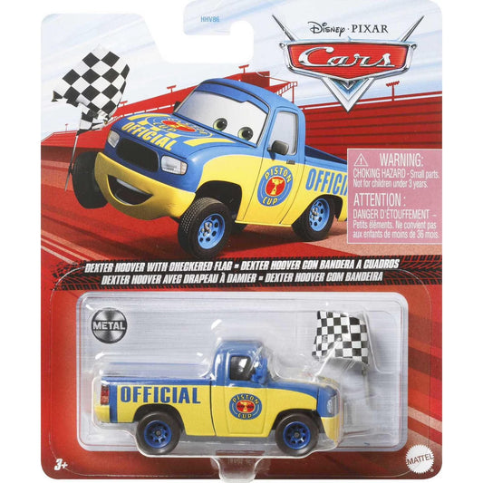 Disney Pixar's Cars - Dexter Hoover with Checkered Flag
