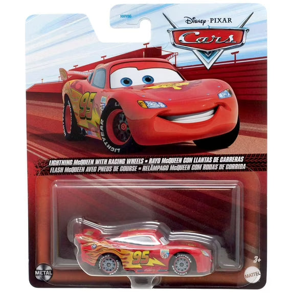 Disney Pixar's Cars - Lightning McQueen with Racing Wheels