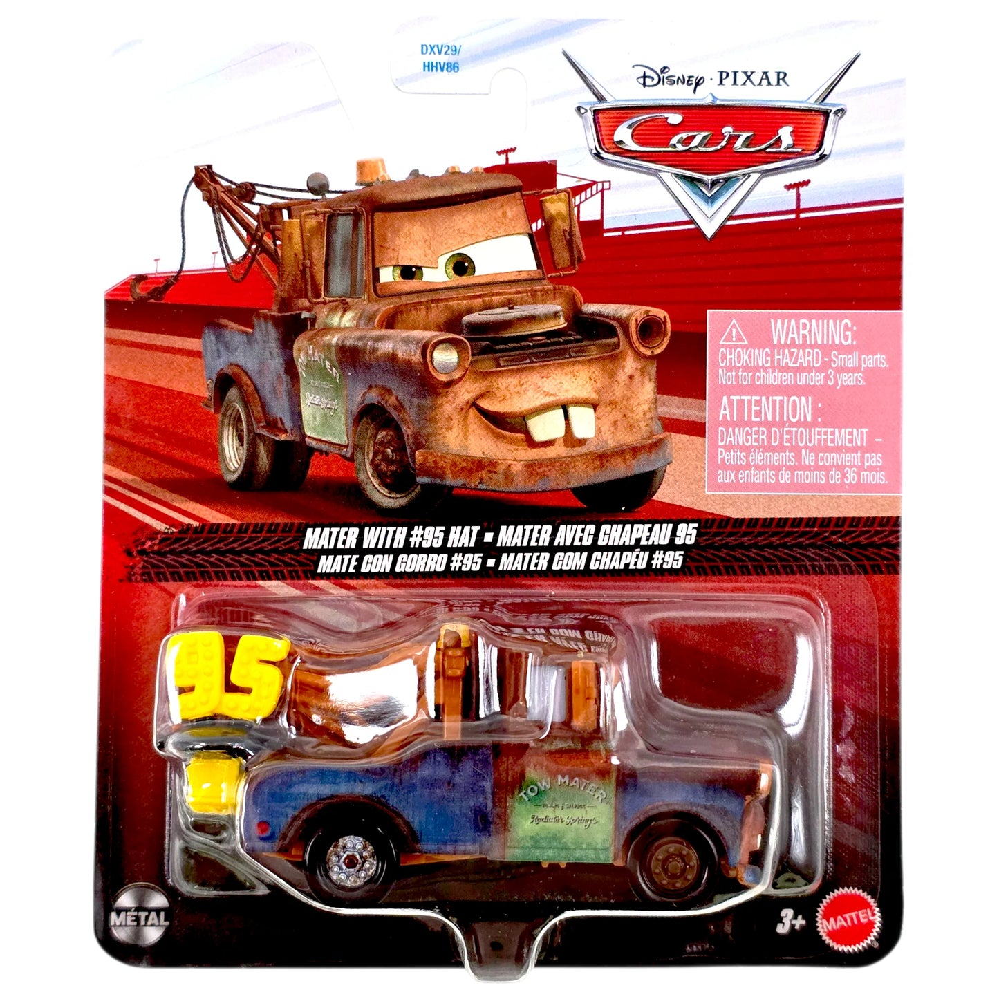 Disney Pixar's Cars - Mater with #95 Hat