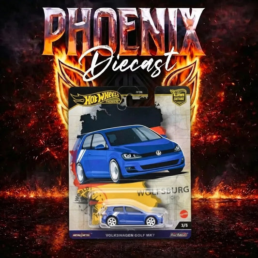 Hot Wheels Premium Car Culture World Tour Volkswagen Golf Mk7