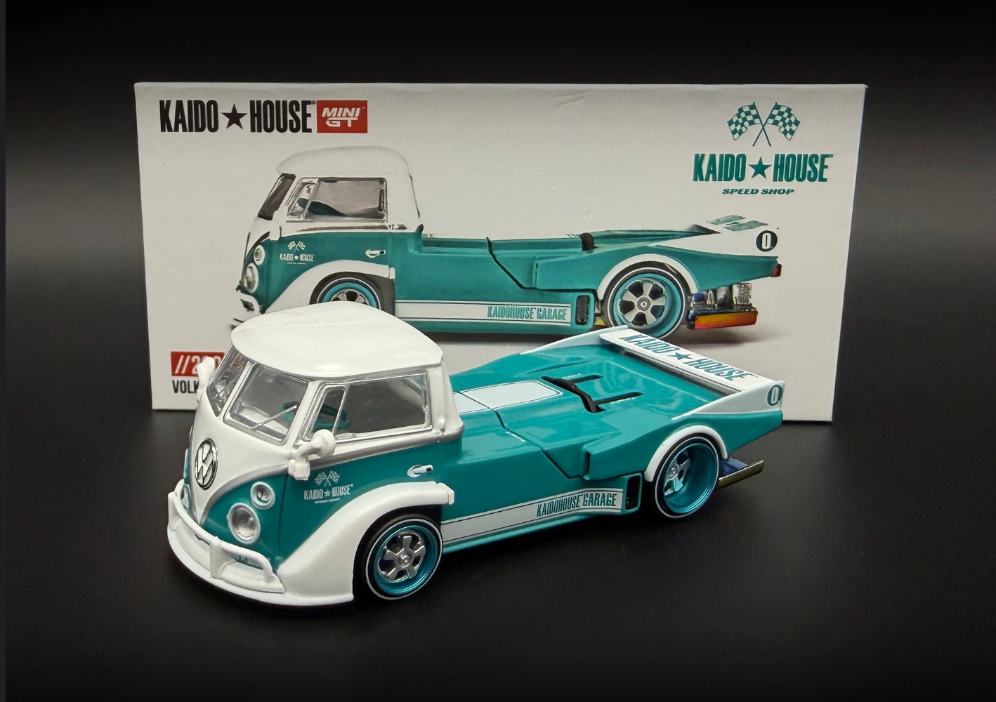 Kaido House KHMG220 Volkswagen T1 Kaido Works V1 White Teal