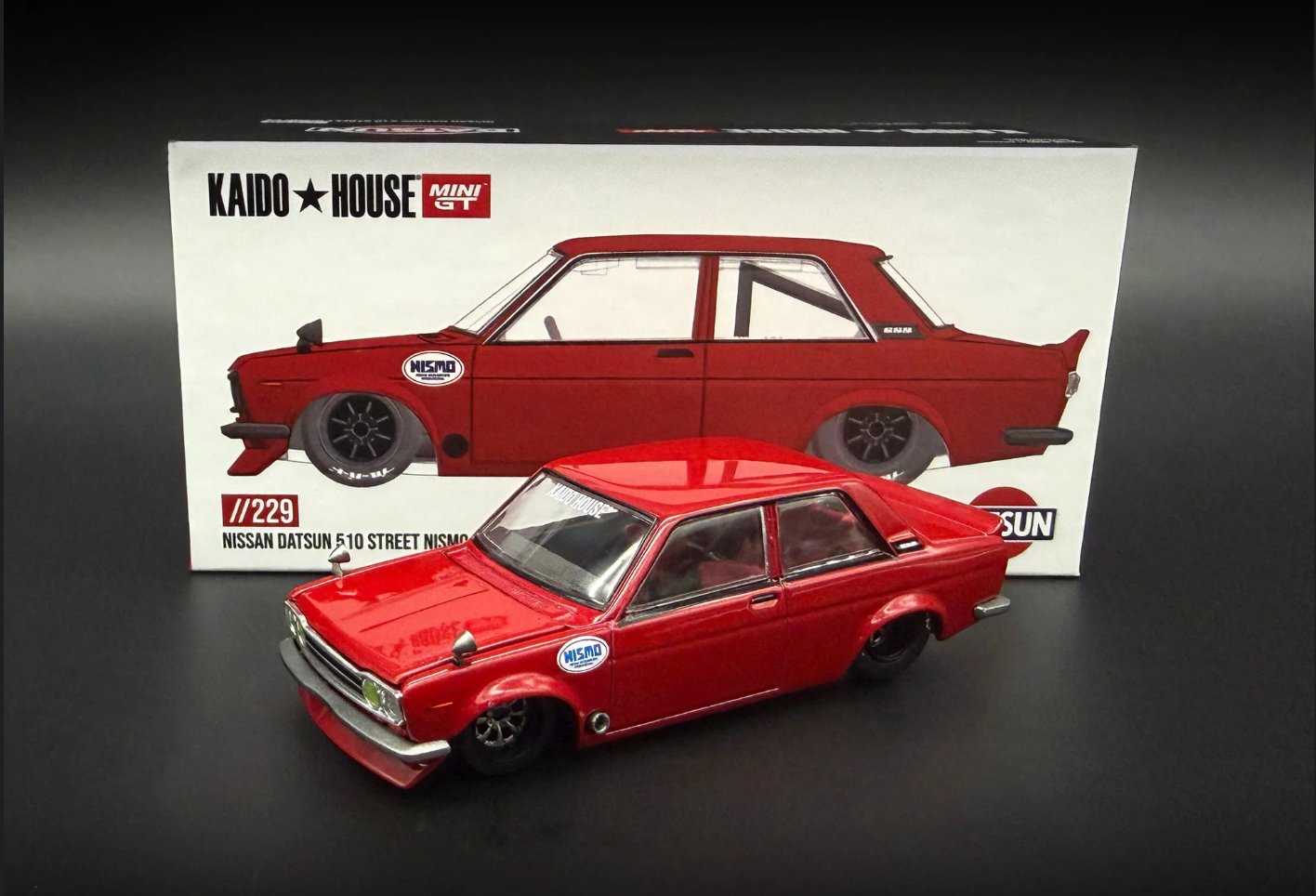 Kaido House KHMG229 Datsun 510 Street NISMO V3 Gloss Red