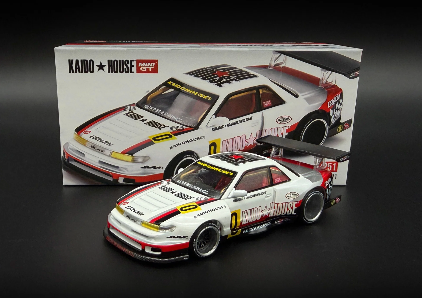Kaido House KHMG251 Nissan Silvia S13-R Circuit Spec V1 White